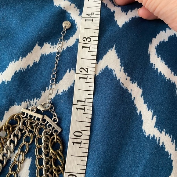 Loft Heavy Layered Necklace - Picture 8 of 12